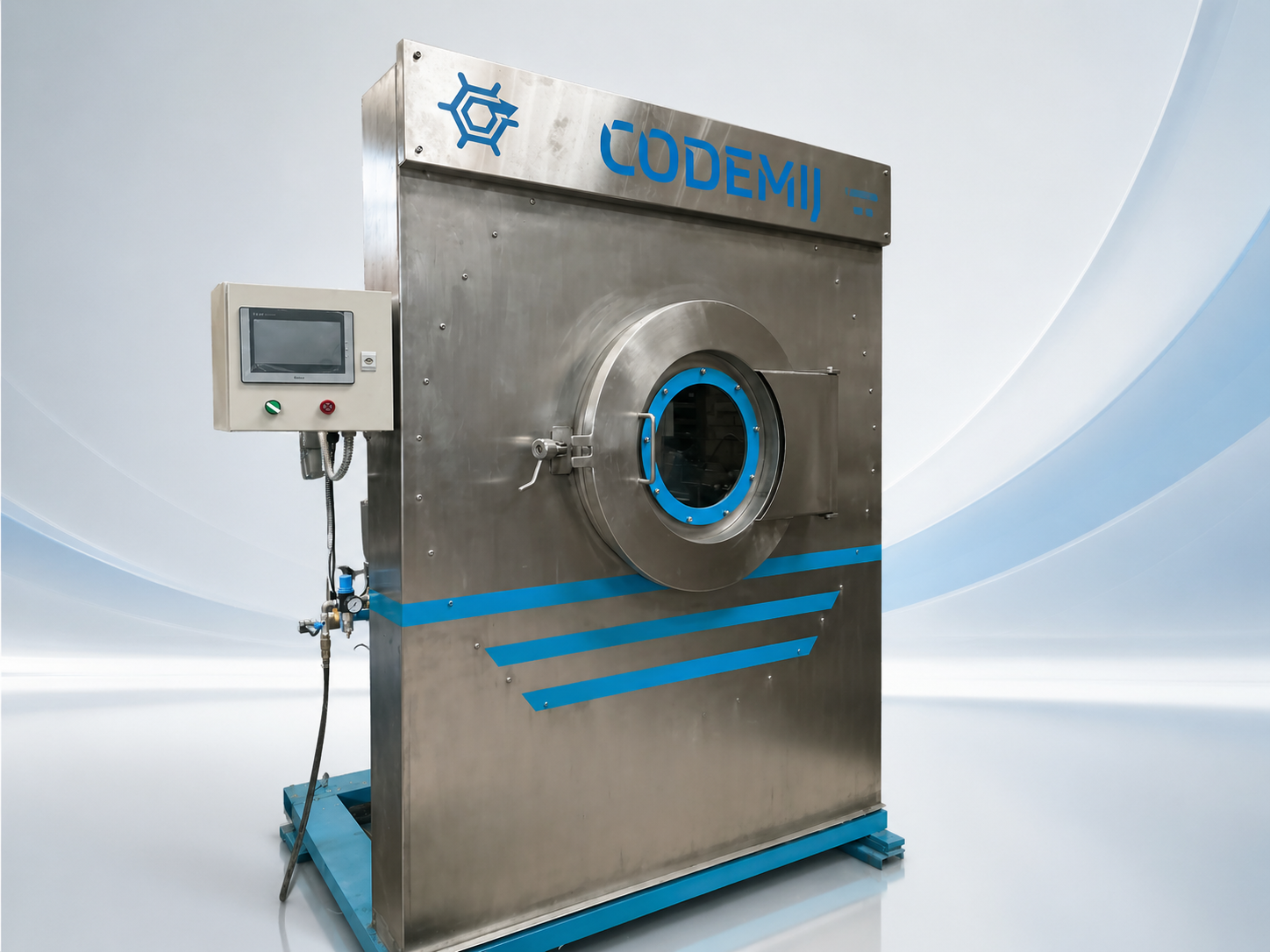 LAVADORA HORIZONTAL ECO-50 (50 KG ALTA CAPACIDAD) CODEMIJ fabricada en Ecuador