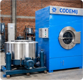 Equipos industriales para centrifugado y secado textil