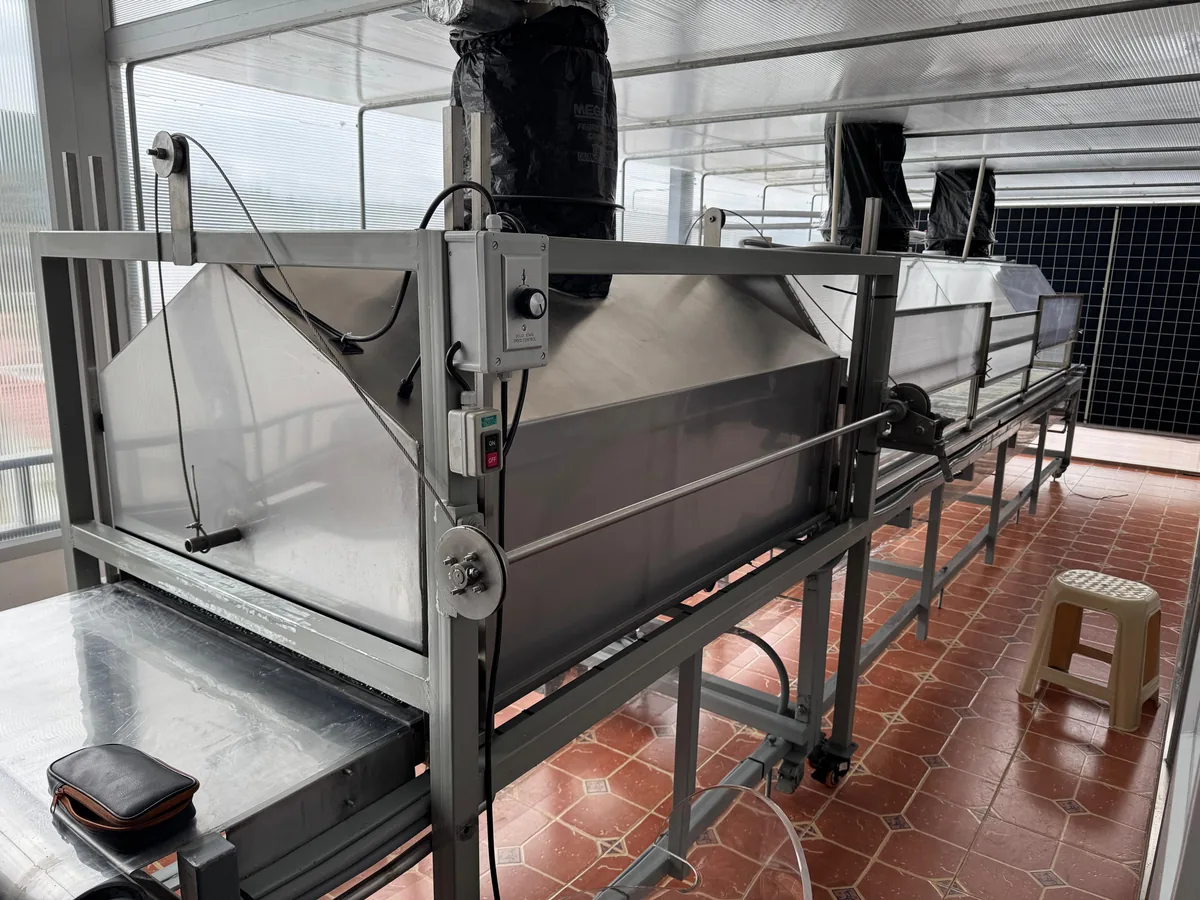 Deshidratadora por Refracting Film para frutas y vegetales CODEMIJ