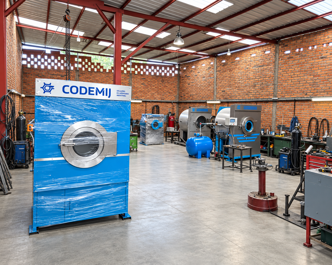 Taller de mecanizado y fabricación de maquinaria industrial CODEMIJ
